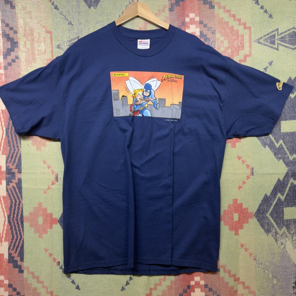 Allison Dare  Little Miss Adventures Vintage Comic Book T Shirt Size XL 2000s